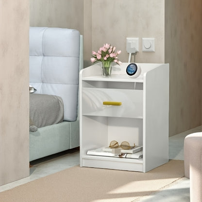 Modern Minimalistisch Nachtkastje – Bedkastje – Ladekastje – Opbergkastje – Compact Kastje – Ruimtebesparend – Lichtgewicht Kunststof