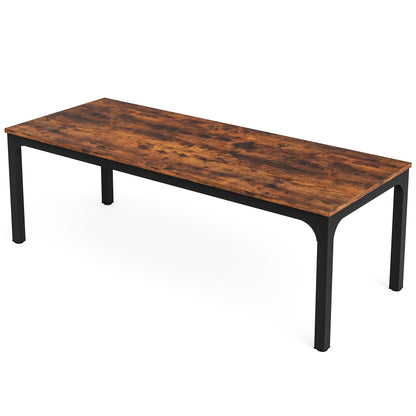 Eettafel – Keukentafel – Tafel – Dinertafel – Werkplek – Extra Lang 200 cm – Massief Hout en Spaanplaat