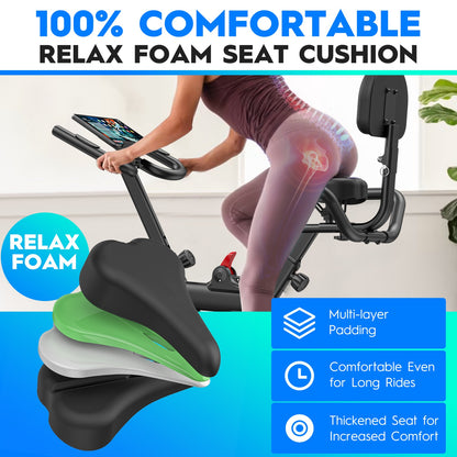 Fiets Trainer – Fietstrainer – Hometrainer – Indoorfietser – Bewegingstrainer – Magnetische Weerstand – Riemaandrijving – Stabiel IJzerframe – Antislip Basisplaat