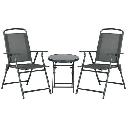 Outdoor furniture set, garden bistro dining table and chairs, durable and easy to clean