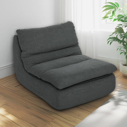 Fauteuil – Stoel – Lounge Stoel – Zitstoel – Leunstoel – Modern Design – Zachte Foamvulling – Verstelbare Rugleuning