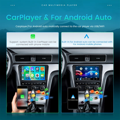 10 Inch Android Carplayer – Multimedia Autoradio – Touchscreen Navigatiesysteem – Draadloze Carplay – AHD Achteruitrijcamera – 2GB RAM + 64GB Opslag – HiFi FM RDS Radio
