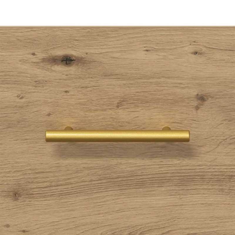 TV-kast – TV-meubel – Mediakast – Tv-console – Opbergkast – Rustiek Eikenhout – Compact Formaat 150x36x30 cm