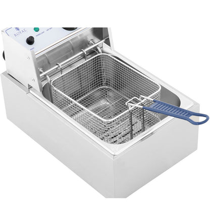 Churrosmachine – Churrosapparaat – Churrospresser – Churrosmaker – Churrosfrituurbak – 5 Liter Cilindertank – 2500W Roestvrij Stalen Design