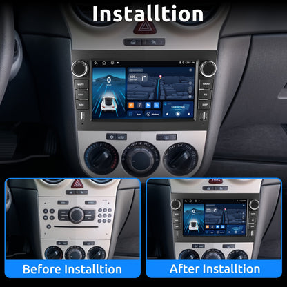 Autoradio – Auto Stereo – Multimedia Radio – Auto Navigatie – Inbouw Radio – Android 14 – 7 Inch IPS Touchscreen