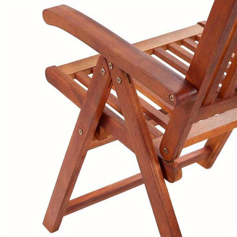 Tuinstoelen – Inklapbare Stoelen – Buitenstoelen – Acaciahouten Stoelen – Ergonomisch Design – Duurzaam En Stevig