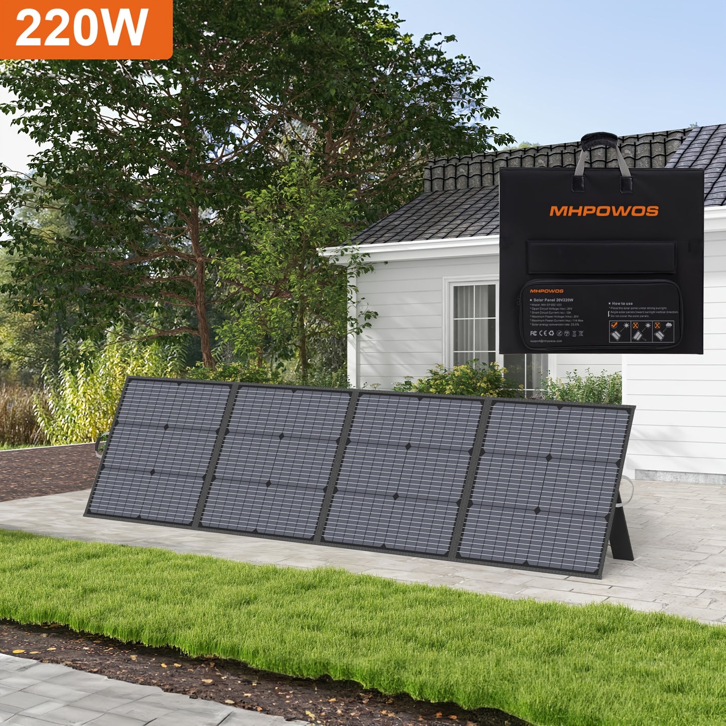 Zonnepaneel – Solar Panel – Zonnecel – Zonne-energie – Daglichtpaneel – 220W 20V – Onderhoudsvrij – Duurzaam met 10 Jaar Levensduur