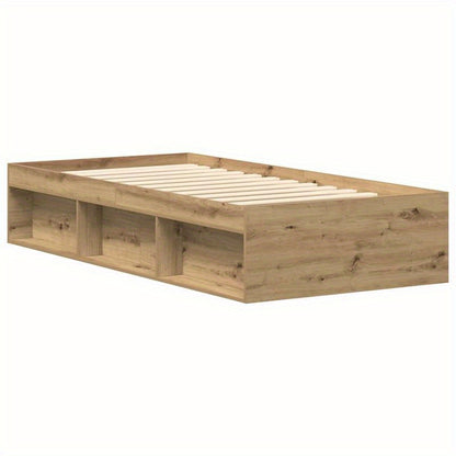 Bed frame without Mattress Oak Artigianale 100x200cm Practical, removable, suitable for all seasons