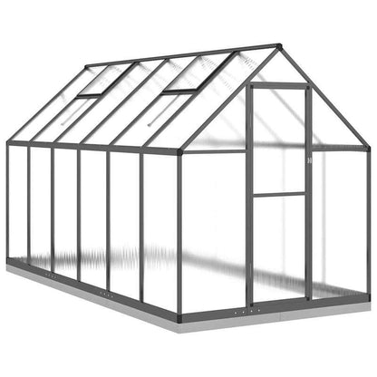 Aluminium Kweekkas – Tuinserre – Plantenkas – Groentekas – Serre – Stevige Aluminium Constructie – Ruim 334x169x202 cm