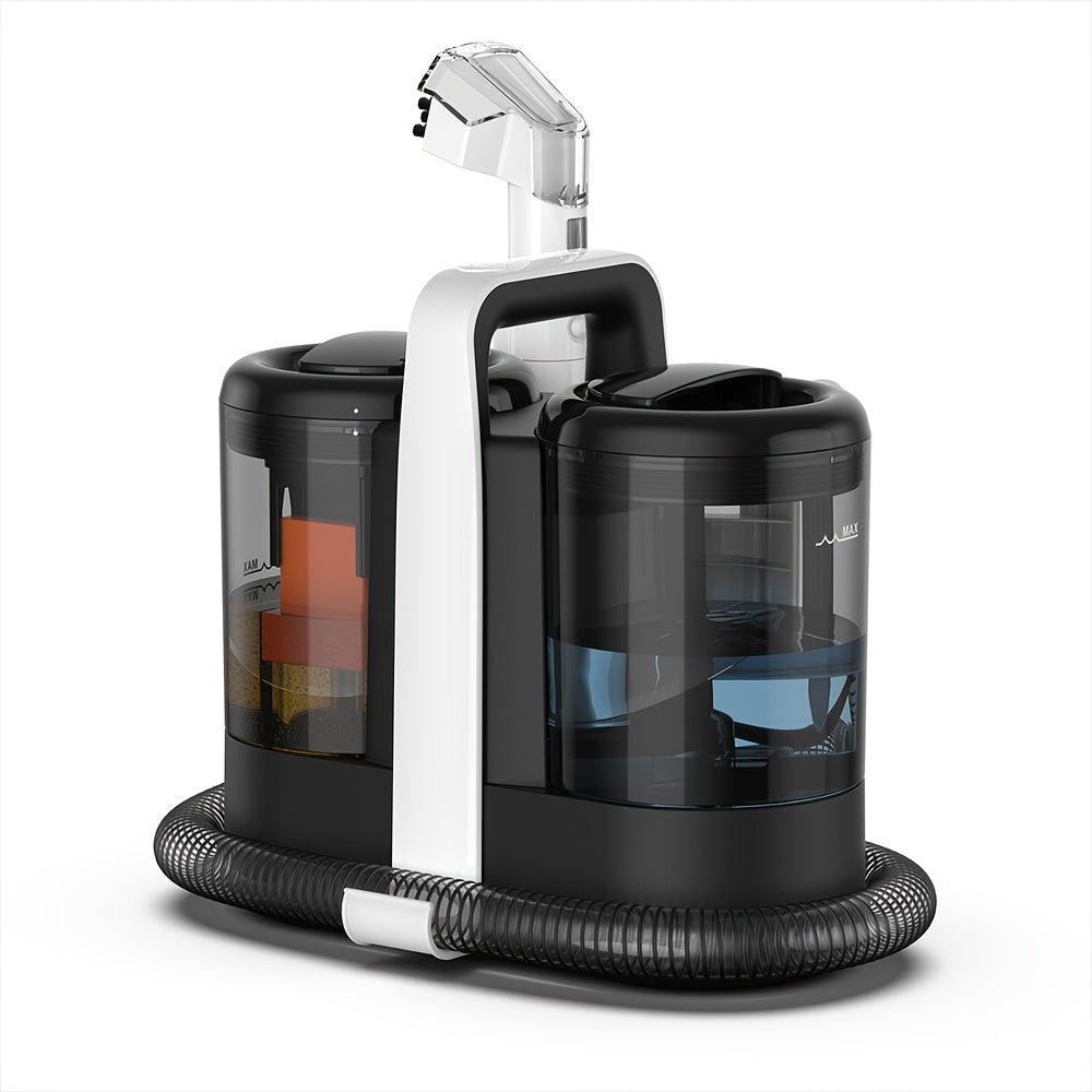 Stofzuiger – Tapijtreiniger – Bekledingreiniger – Vlekverwijderaar – Nat en Droog – 600W Motor – Dubbele ABS Watertank 1500ml/700ml