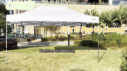 Partytent – Partytent Paviljoen – Easy Up Tent – Opvouwbare Tent – Eventtent – 3x4,5 Meter – Waterdicht Polyester – 3 Verstelbare Hoogtes