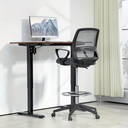Bureaustoel – Ergonomische Stoel – Office Chair – Gamingstoel – Computerstoel – Verstelbare Hoogte – Comfortabele Lendensteun
