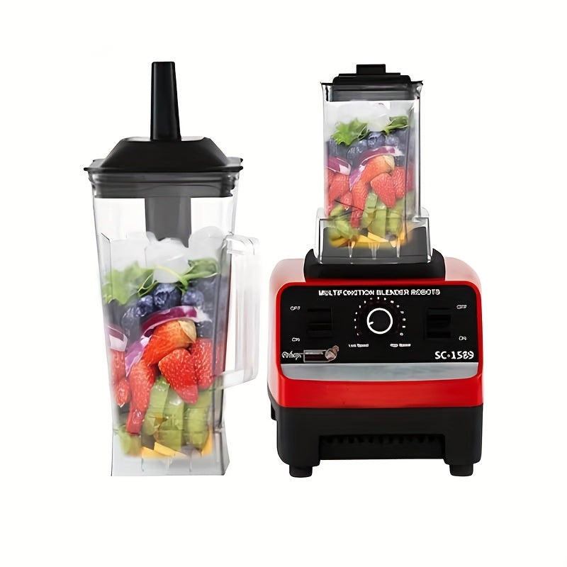Blender – Smoothie Maker – Powerblender – Professionele Blender – To Go – 2000W Motor – Roestvrijstalen Messen