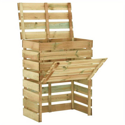 Compostbak – Compostvat – Composter – Compostemmer – Wormenbak – Geïmpregneerd Grenenhout – 80x50x100 cm – Weerbestendig & Stevig