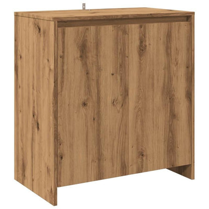 Handgemaakt Eikenhouten Dressoir – Kast – Buffet – Opbergkast – Dressoir – Rustiek Design – 70x41x75 cm – Massief Eikenhout