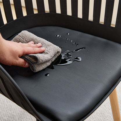 Eetkamerstoel – Eetkamerstoelen – Kuipstoelen – Keukenstoel – Stoel – PU Kunstleer – Beukenhouten Poten – Ergonomisch Comfort – Uitneembare Kussens