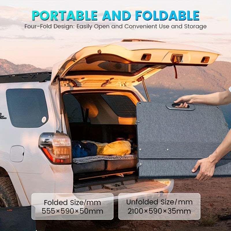200W Zonnepaneel – Opvouwbaar Zonnepaneel – Solar Charger – Mobiele Zonne-energie – Draagbaar Zonnepaneel – ETFE Coating – Verstelbare Kickstand