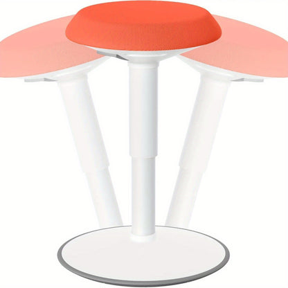 Kappersstoel – Salonstoel – Werkkruk – Zadelkruk – Bureaustoel – Verstelbare Zithoogte 43-61 cm – Comfortabele Schuimzitting & Anti-slip TPE Basis