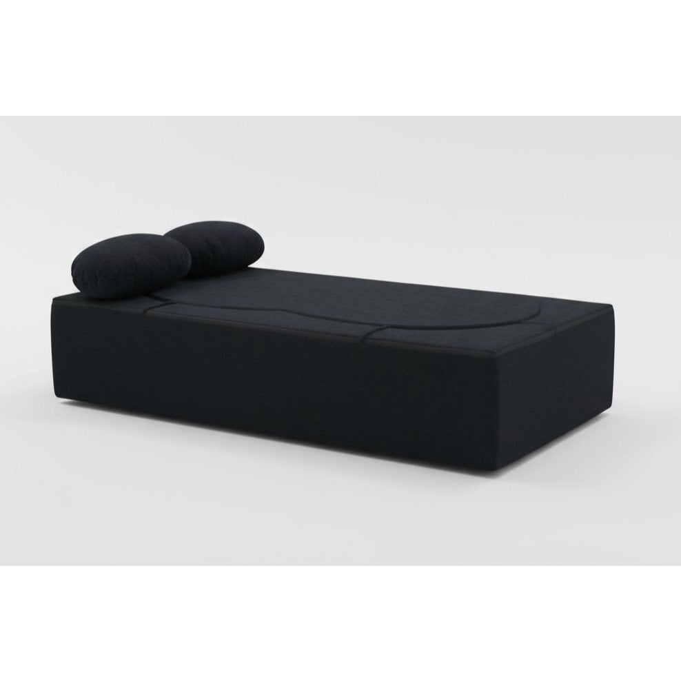 Klapbank – Slaapbank – Slaapbankje – Bankbed – Kinderbank – Modern Scandinavisch Design – Memory Foam Matras 200x100 cm – Afneembare Wasbare Hoes – Zachte Bouclé Bekleding
