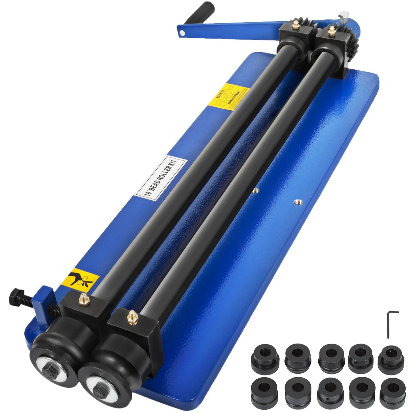 Sleuvensnijder – Groefmachine – Metalen Roller – Groefroller – Metaalbewerking – 45,7 cm Werkbreedte – Robuust Stalen Materiaal