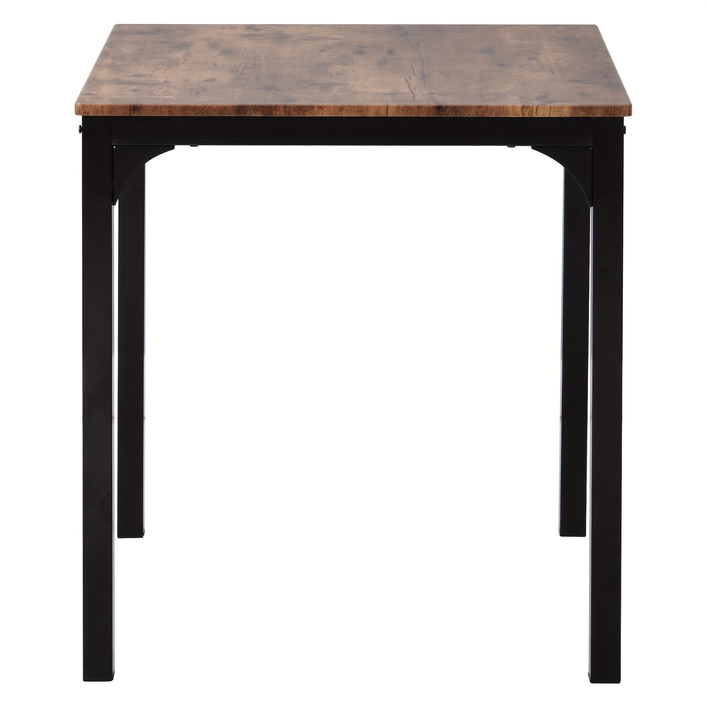 Eethoek – Zitgroep – Dinerset – Tafel Met 2 Stoelen – Balkonmeubilair – Compact En Praktisch – Massief Hout En Metaal