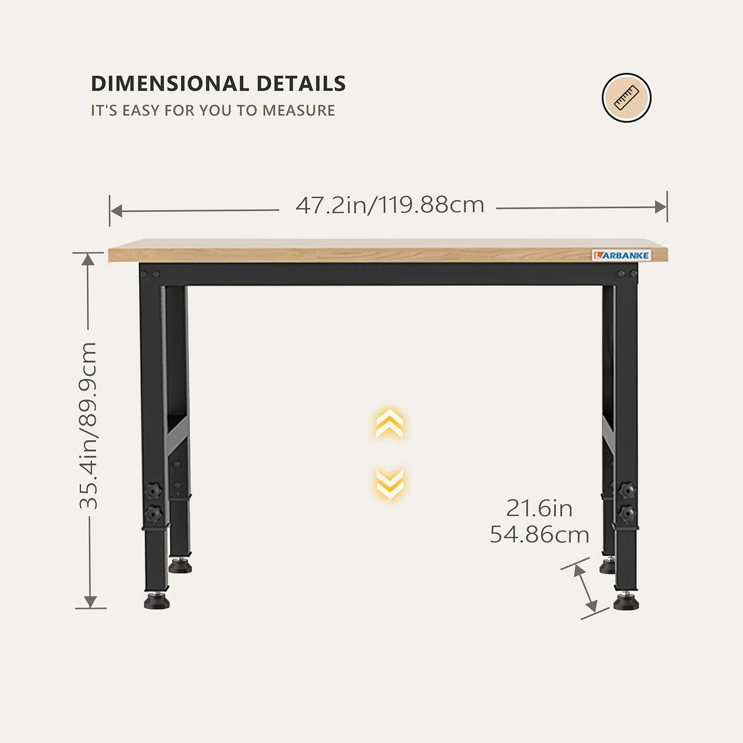 Werkbank – Werktafel – Montagebank – Werkbank Met Wieltjes – Verstelbare Werkbank – Verstelbare Hoogte 85-105 Cm – Draagkracht 900 Kg