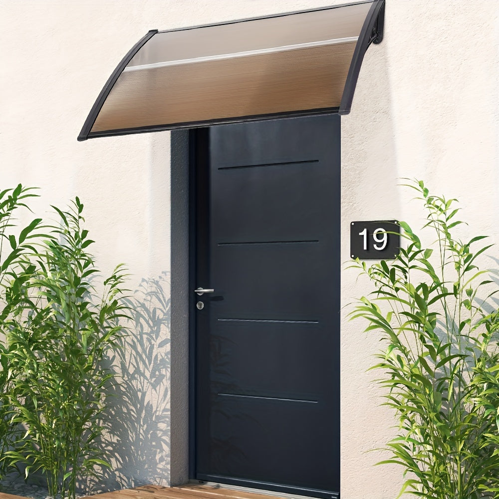 Deurbak – Deurvak – Deurrek – Koelkastdeurbak – Luifel – Polycarbonaat 100x100 cm – UV-bescherming – Weerbestendig