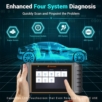 Autodiagnosetool – Diagnoseapparaat – Foutcode Scanner – OBD II Interface – Auto Scanner – Bidirectionele Communicatie – ECU Codering – Sleutelprogrammering Zonder Batterij
