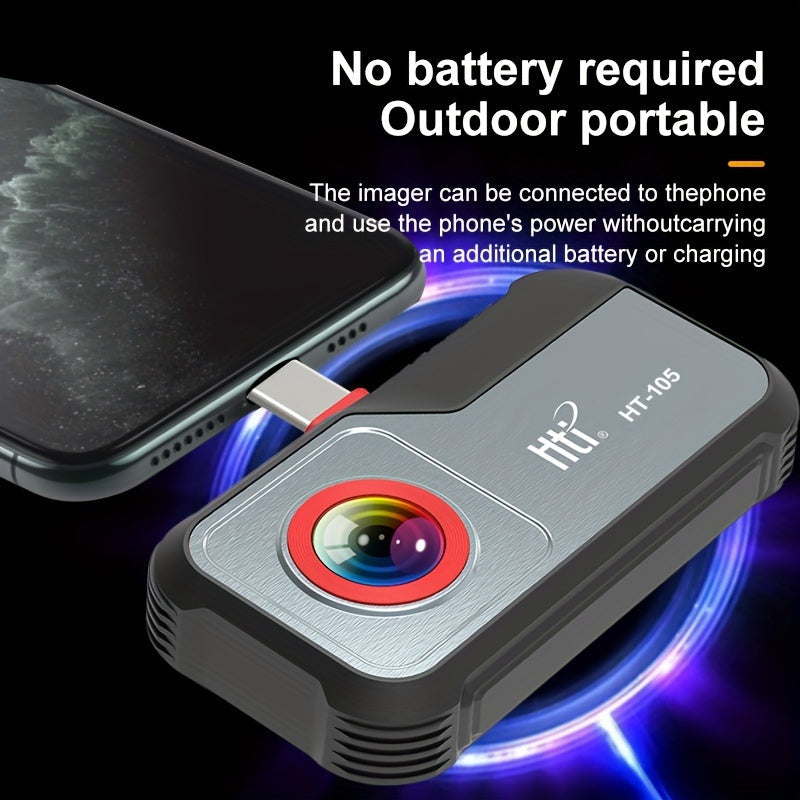 Warmtebeeldcamera voor Android – Infraroodcamera – Thermische Camera – Temperatuurcamera – Thermografie Apparaat – USB-Aangedreven – Hoge Resolutie 180x120 Pixels