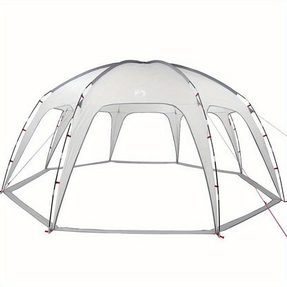 Gray Party Tent Waterproof Canopy for Outdoor Use, Suitable for Parties, Gatherings, Weddings, And Other Outdoor Events, Ideal for Patios, Gardens, Lawns, And Beaches.