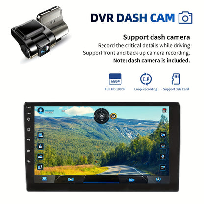 Android 9-Inch Autoradio – 2-DIN Multimedia Speler – Touchscreen Navigatie Systeem – Achteruitrijcamera Compleet – Wifi Draadloze Android Auto – Quad-Core Processor – HD IPS Display – Voor Peugeot 407 (2004-2008)