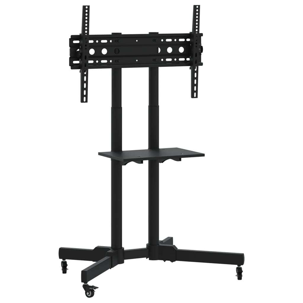 Mobiele Tv-Standaard – Tv-Console – Tv-Meubel – Tv-Beugel – Mediasetwagen – Voor 32-70 Inch – Max 50 kg Draagvermogen – Met Extra Opbergruimte