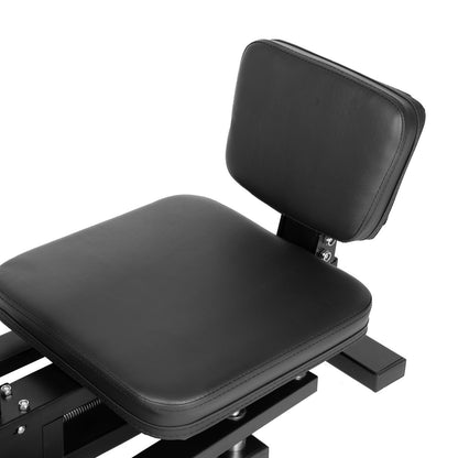 Leg Stretcher – Flexibiliteitsverhoger – Stretch Trainer – Rekapparaat – Yoga Hulpmiddel – Zwart – Verstelbare Hoek tot 180° – Comfortabele PU Kussens