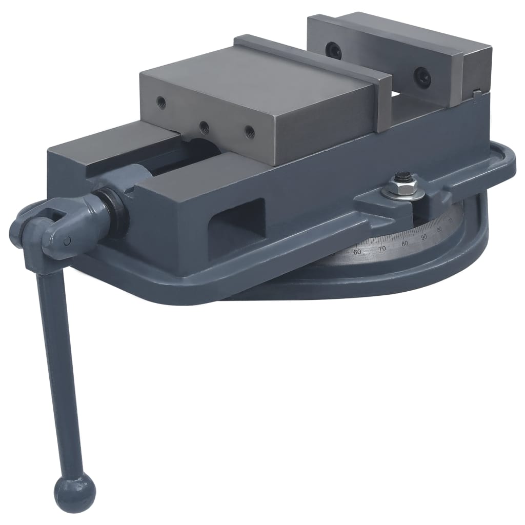 Bankbout – Bankschroef – Werkbankklem – Draaibare Bankschroef – Klem – Gietijzer – 160 mm Kaakbreedte – 360° Draaibaar