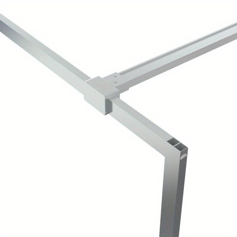 Douchewand – Douchedeur – Douchewand Inloopdouche – Douchepaneel – Zilver – Gehard Veiligheidsglas – 100x195 cm – Eenvoudige Montage