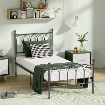Boxspring Bed – Bed Met Opbergruimte – Slaapbank – Opbergbed – Hoofdbord Bed – 90x190 cm Beige – Hydraulische Opbergruimte – Linnen Stof