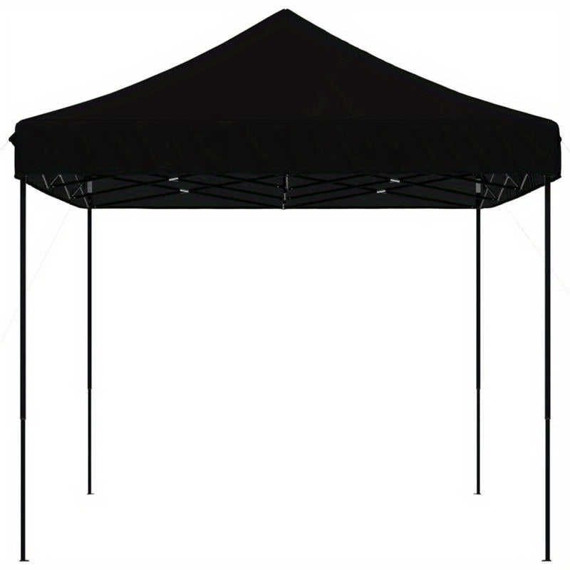 Partytent inklapbaar pop-up 440x292x315cm zwart