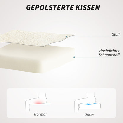 Bureaustoel – Werkstoel – Kantoorstoel – Make-up Stoel – Stoel Voor Slaapkamer – Fluwelen Bekleding – Ergonomische Gebogen Rugleuning