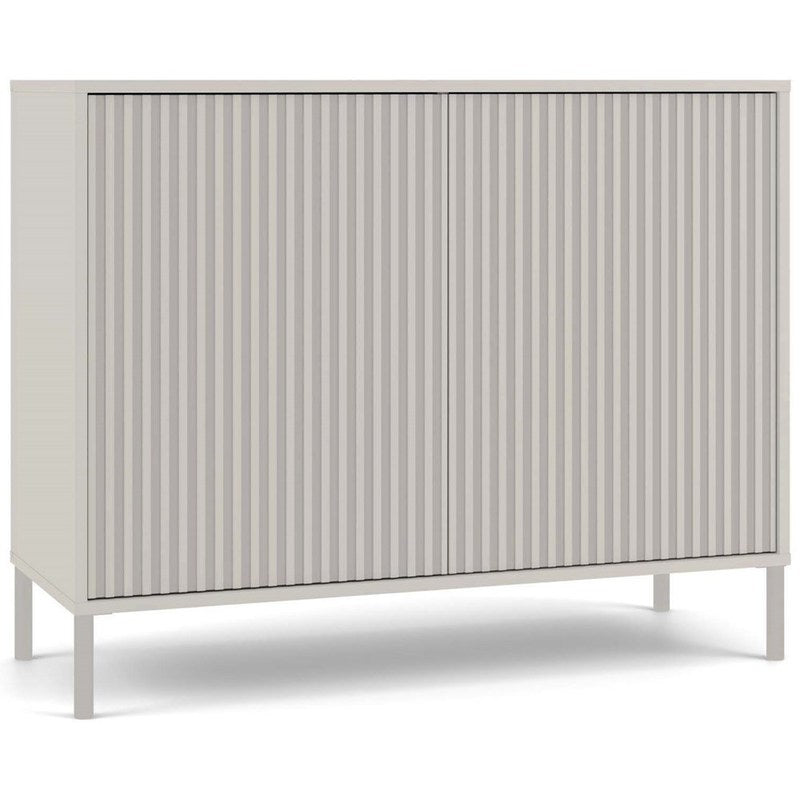2-deurs kast – opbergkast – linnenkast – dressoir – meubel – smal design – TIP ON systeem – cashmere lamellen
