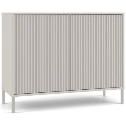 2-deurs kast – opbergkast – linnenkast – dressoir – meubel – smal design – TIP ON systeem – cashmere lamellen