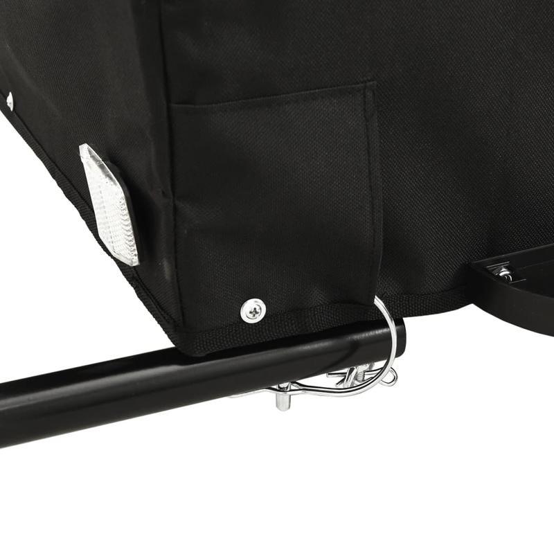 Fietskar – Fietskarren – Hondenfietskar – Fietsaanhanger – Fietsaanhangwagen – Robuust Stalen Frame – Draagvermogen 45 kg