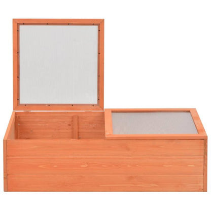 Kweekkas – Tuinkas – Broeikas – Plantenkas – Mini Kas – Houten Constructie – Compact 100x50x34 cm