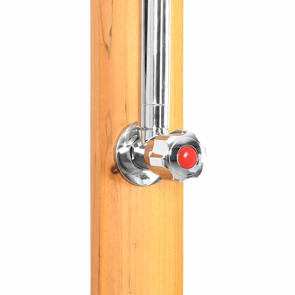 Buitendouche – Tuindouche – Zonnedouche – Campingdouche – Houtendouche – Weerbestendig Hardhout – Draaibare Douchekop