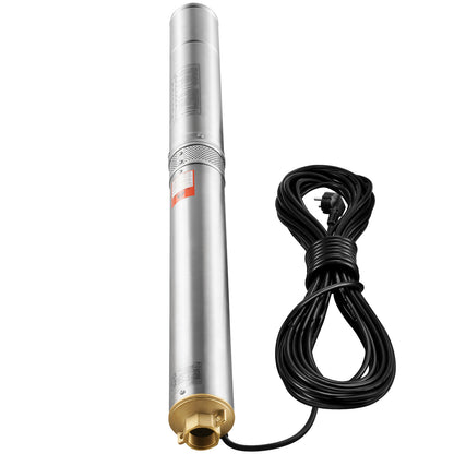 Diepwaterpomp – Bronpomp – Dompelpomp – Tuinpomp – Vuilwaterpomp – 1100W Krachtige Motor – Roestvrij Stalen Frame