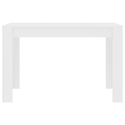 Eetkamertafel – Keukentafel – Tafel – Maaltijdtafel – Eettafel – Wit Design – Hout Materiaal – 120x60x76 cm – Strak & Duurzaam
