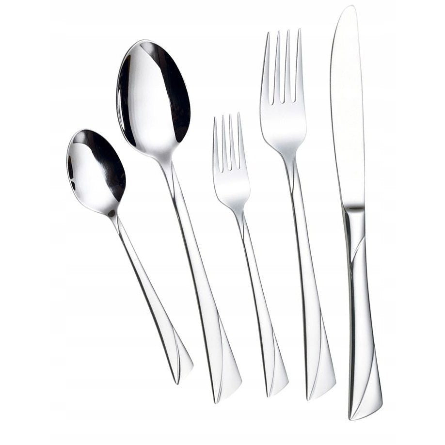 Bestekset – Bestek – Lepels – Messen – Vorken – 72-Delig – Voor 12 Personen – Roestvrij Staal Satin Afwerking