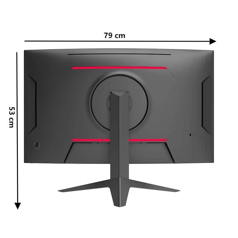 Gaming Monitor – Curved Monitor – PC Monitor – Gaming Display – Full HD Monitor – 32 Inch Curved 1500R – 240Hz Verversingssnelheid – FreeSync & G-Sync Compatible