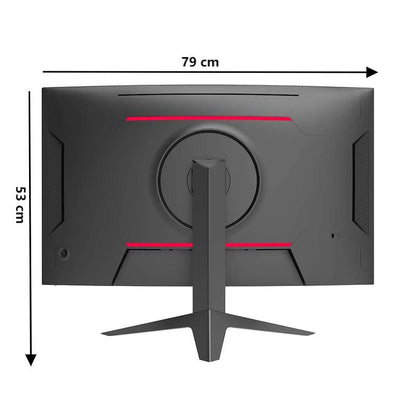 Gaming Monitor – Curved Monitor – PC Monitor – Gaming Display – Full HD Monitor – 32 Inch Curved 1500R – 240Hz Verversingssnelheid – FreeSync & G-Sync Compatible