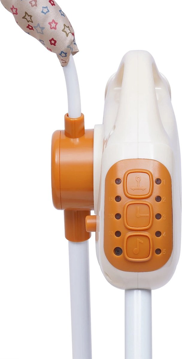 Babyschommel - Schommelstoel baby - Elektrische wipstoel - Bluetooth muziek - Verstelbaar in verschillende standen
