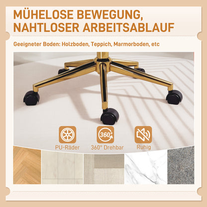 Voetenbank – Poef – Zitkoffer – Hocker – Opbergpoef – Crèmekleur – Zachte Stoffering – Stevige Houten Pooten